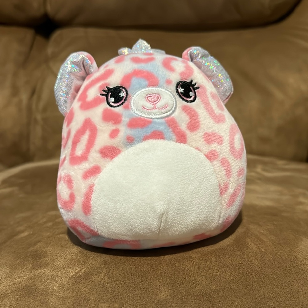 Squishmallow Princess Leopard 5 inch—NO TAG